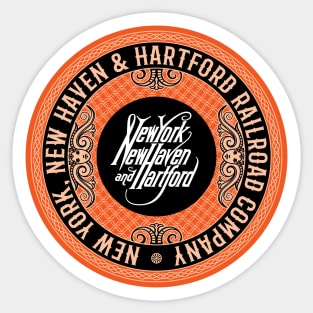 New York, New Haven and Hartford Railroad - NH Sticker